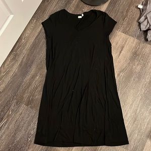 Black Tee-Shirt Dress